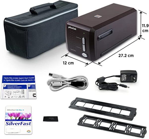 Scanner Plustek OpticFilm 8300i SE - scanner à diapos et films – Image 2